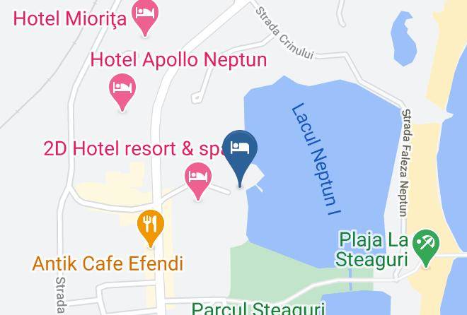 Hotel Insula Neptun Map
