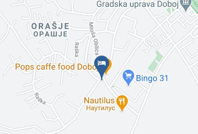Doboj - Hotel Integra Maps