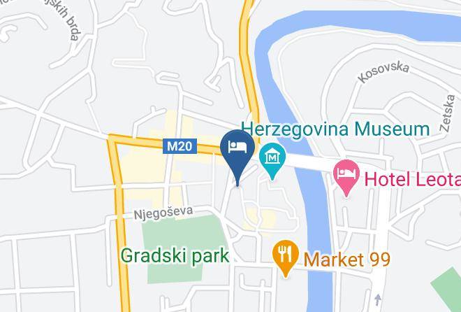 Trebinje - Hotel Integra Trebinje Maps
