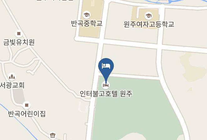 Wonjusi - Hotel Inter Burgo Wonju Maps
