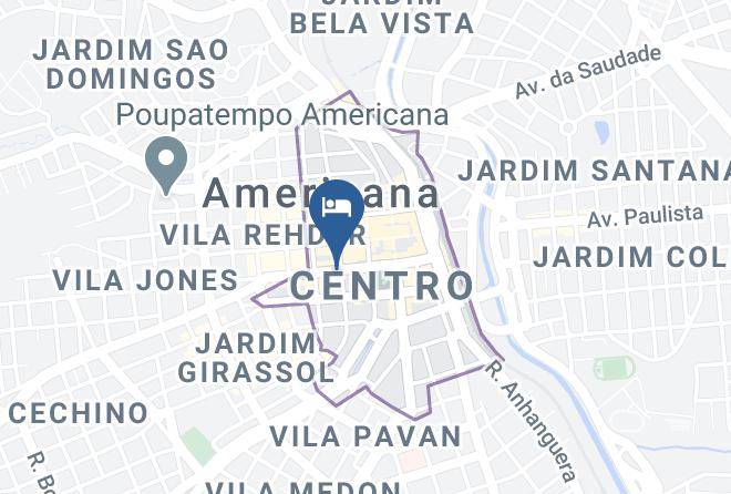 Americana - Hotel Interamericana Maps