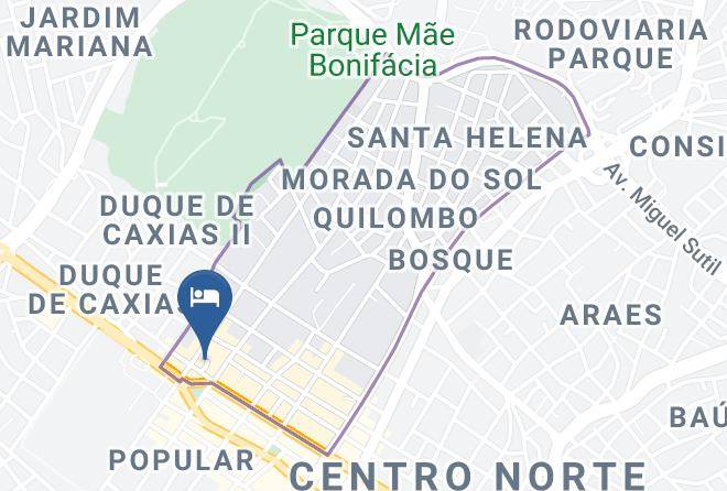 Cuiaba - Hotel Intercity Cuiaba Maps