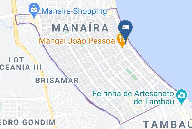 Joao Pessoa - Hotel Intercity Joao Pessoa Maps