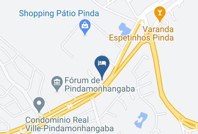 Pindamonhangaba - Hotel Intercity Patio Pinda Maps