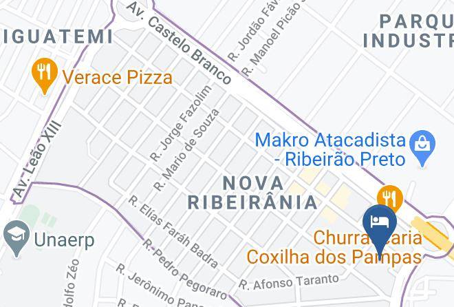 Ribeirao Preto - Hotel Intercity Ribeirao Preto Maps