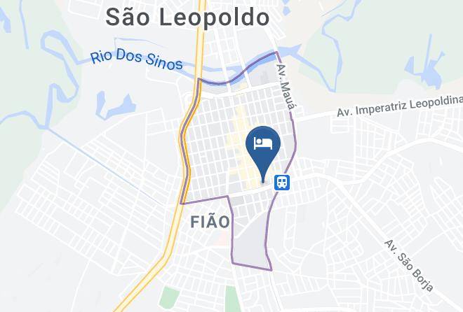 Sao Leopoldo - Hotel Intercity Sao Leopoldo Maps