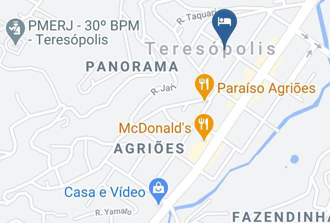 Teresopolis - Hotel Intercity Teresopolis Maps