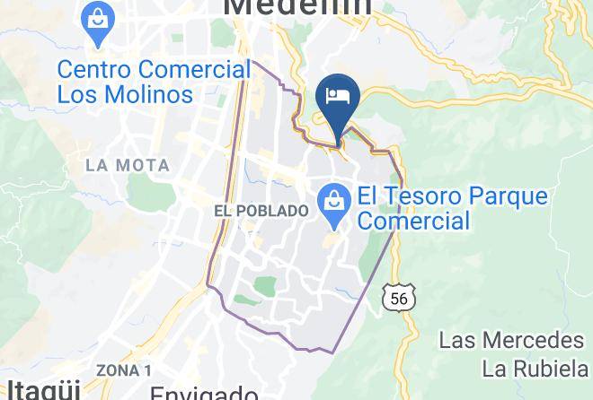 Medellin - Hotel Intercontinental Medellin Maps