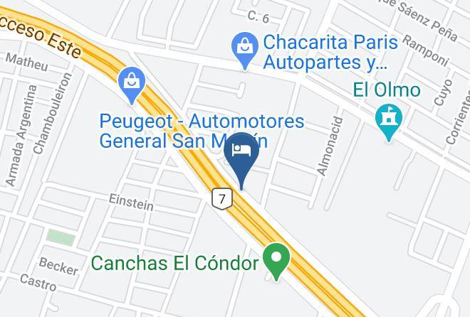Guaymallen - Hotel Intercontinental Mendoza Maps