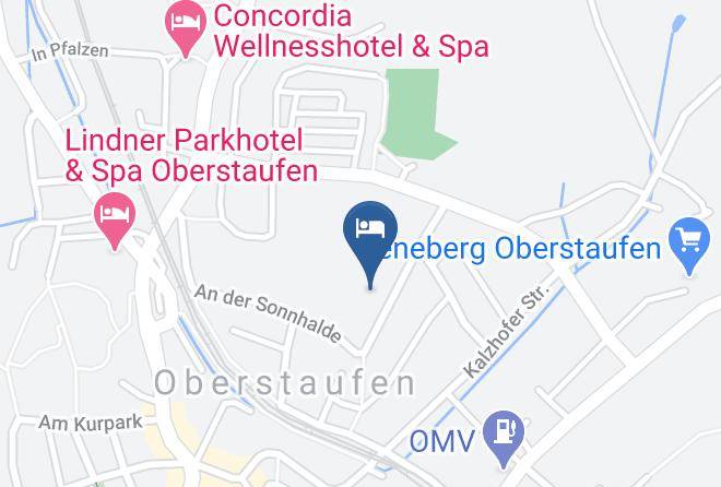Oberallgau - Hotel Interest Of Bavaria Maps