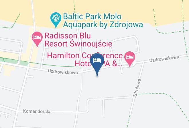 Swinoujscie - Hotel Interferie Medical Spa Maps