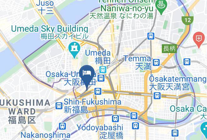 Osaka City Kita Ward - Hotel Intergate Osaka Umeda Maps