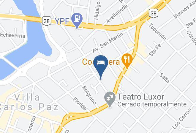 Santa Maria Department - Hotel Interlac Maps
