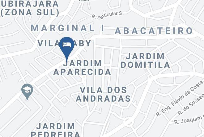 Sao Paulo Campo Grande - Hotel Interlagos Xua Maps