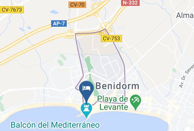 Alicante - Hotel Internacional Maps