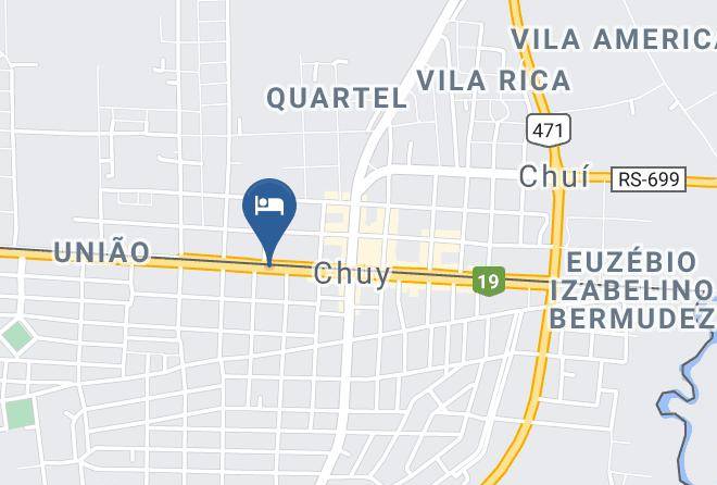 Chuy - Hotel Internacional Maps