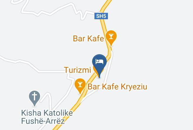 Fushe Arrez - Hotel Internacional Fushe Arrez Maps