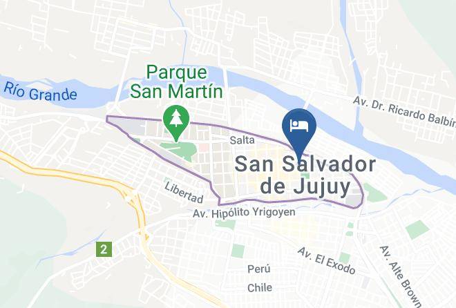 Doctor Manuel Belgrano - Hotel Internacional Jujuy Maps