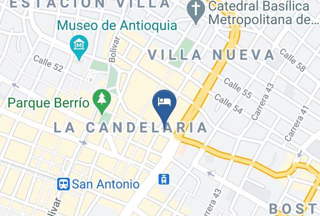 Medellin - Hotel Internacional Maps