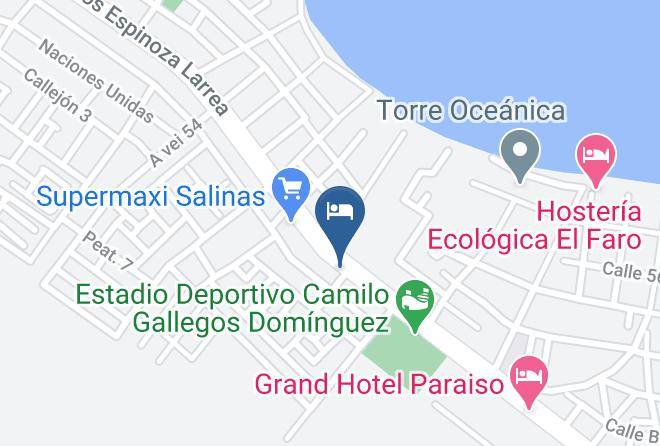 Hotel Internacional Map