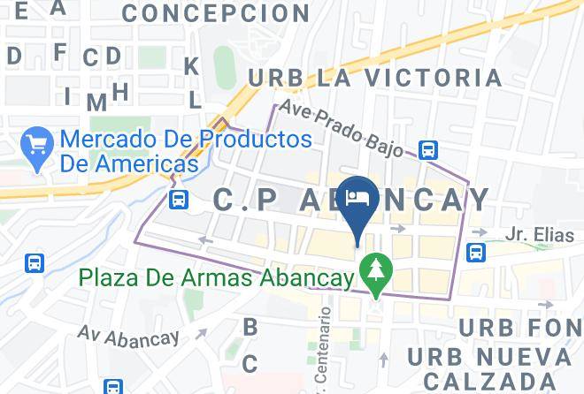 Abancay - Hotel International Maps