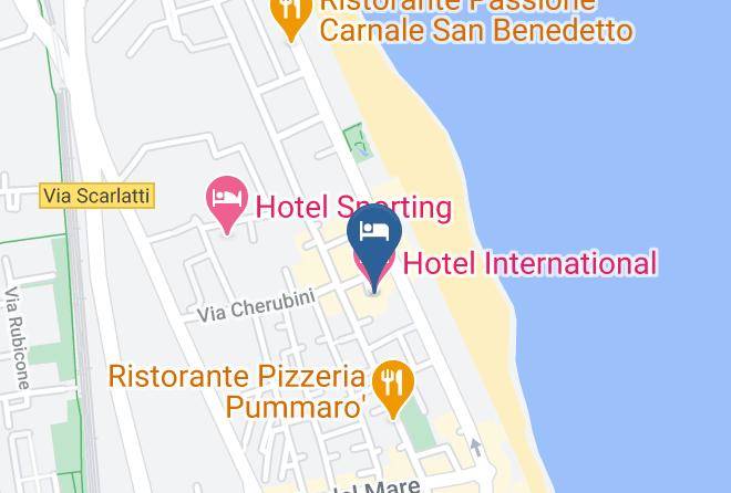 Ascoli Piceno - Hotel International Maps
