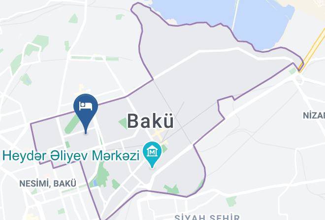 Baki - Hotel International Maps