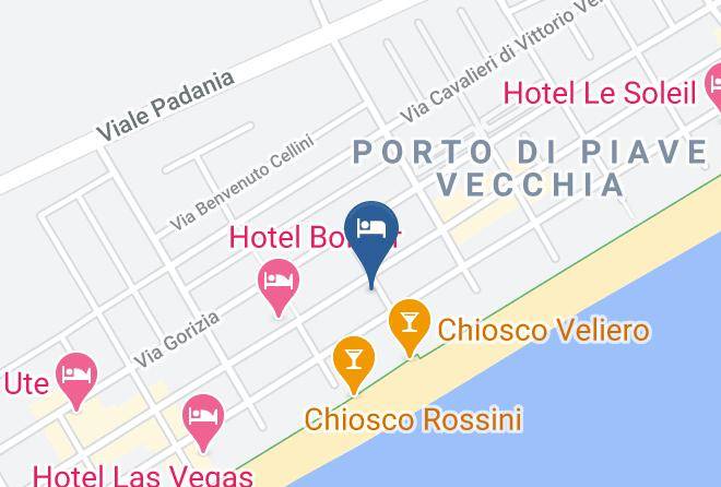 Venice - Hotel International Jesolo Maps