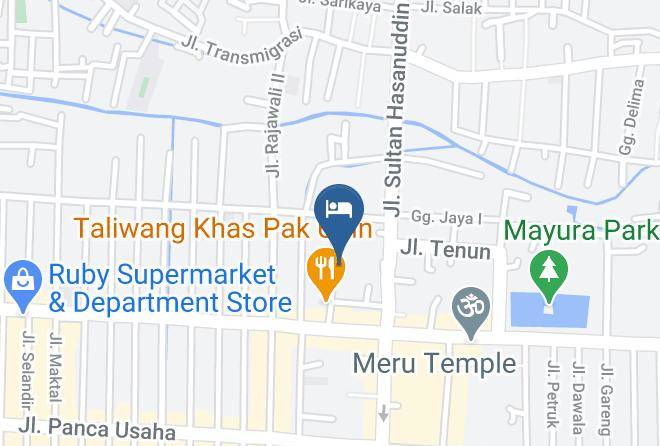 Kota Mataram - Hotel International Maps