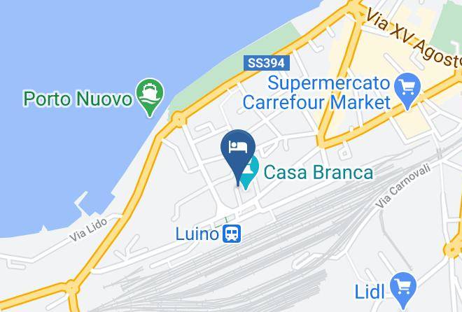 Varese - Hotel Internazionale Luino Maps