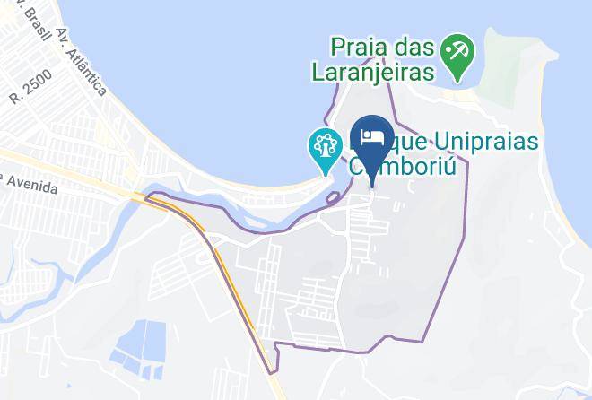 Balneario Camboriu - Hotel Interpraias Maps