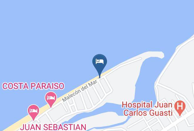 Atacames - Hotel Intersanz Internacional Maps