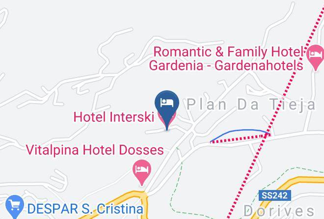Hotel Interski Map