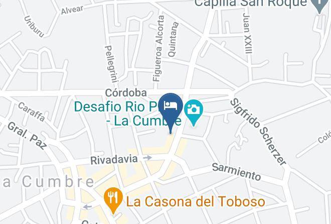 Punilla Department - Hotel Intersur La Cumbre Maps