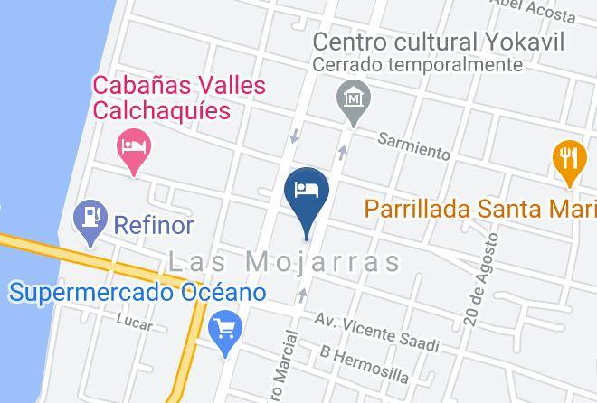 Santa Maria - Hotel Inti Huaico Maps