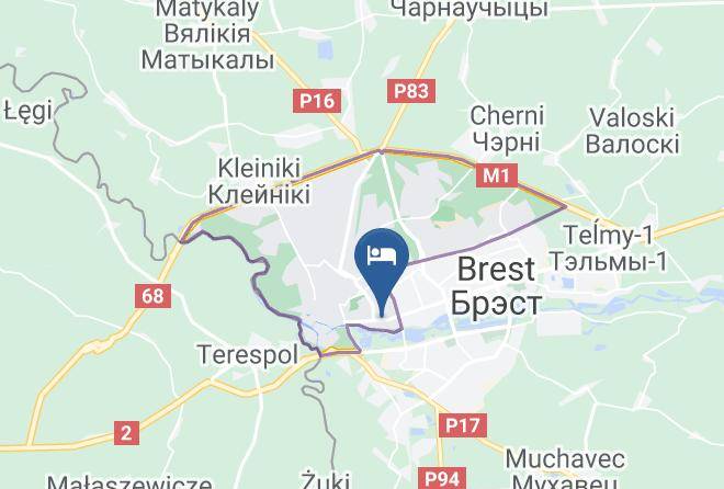 Brest Cityncil - Hotel Intourist Maps