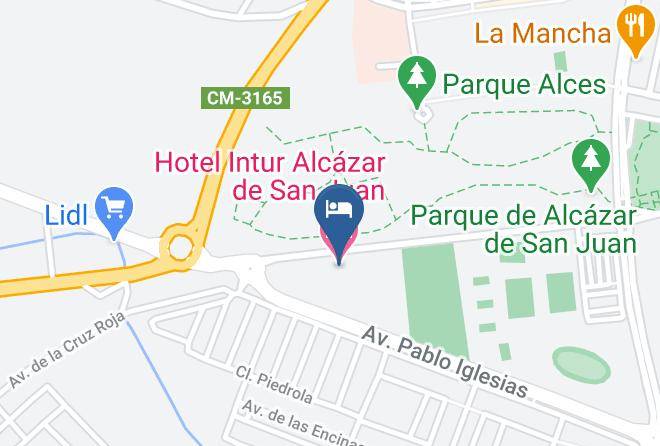 Ciudad Real - Hotel Intur Alcazar De San Juan Maps