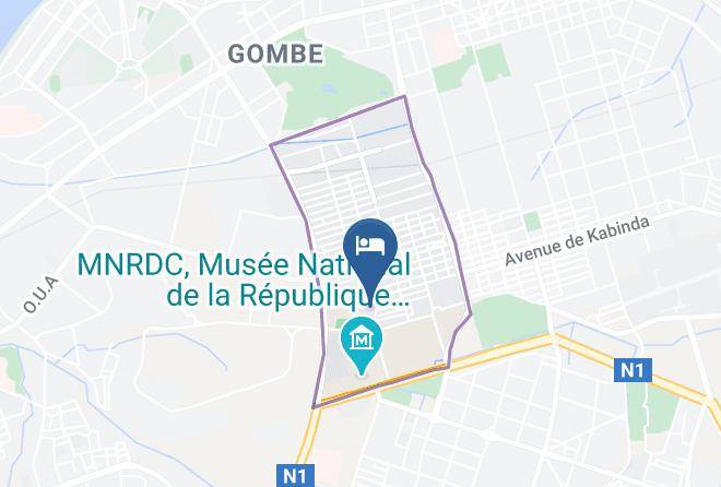 Kinshasa Urban - Hotel Invest Maps