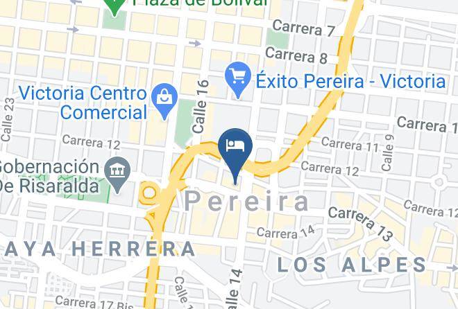 Pereira - Hotel Invicos Maps