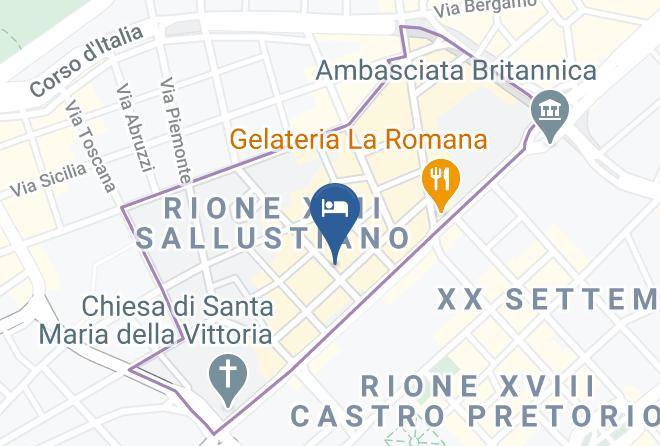 Rome - Hotel Invictus Maps