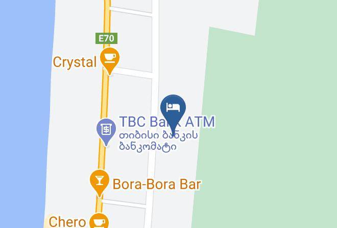 Kobuleti - Hotel Ioane Maps