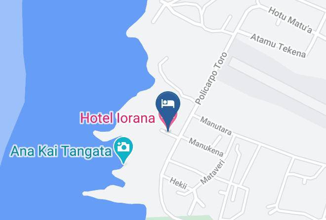 Easter Island - Hotel Iorana Maps