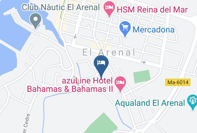 Baleares - Hotel Ipanema Beach Maps