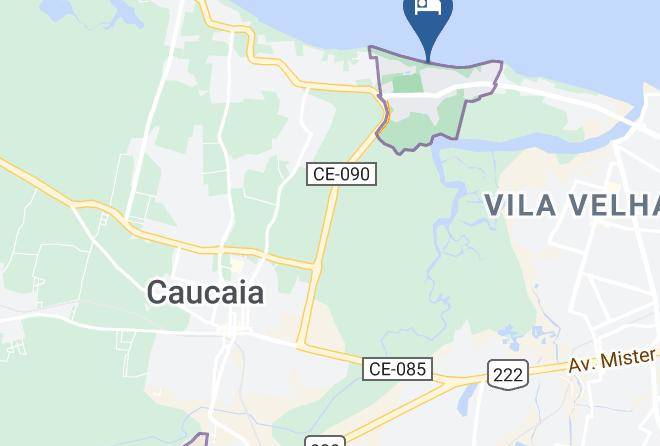 Hotel Iparana Paradise Map