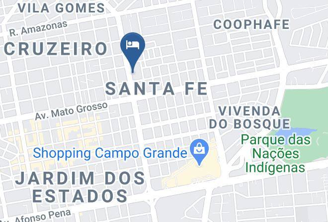 Campo Grande - Hotel Ipe Ms Maps