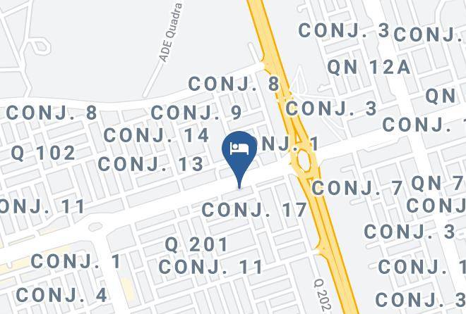 Brasilia - Hotel Ipe Maps