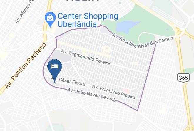 Uberlandia - Hotel Ipe Maps