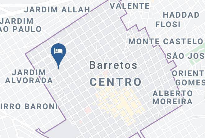 Barretos - Hotel Ipiranga Maps