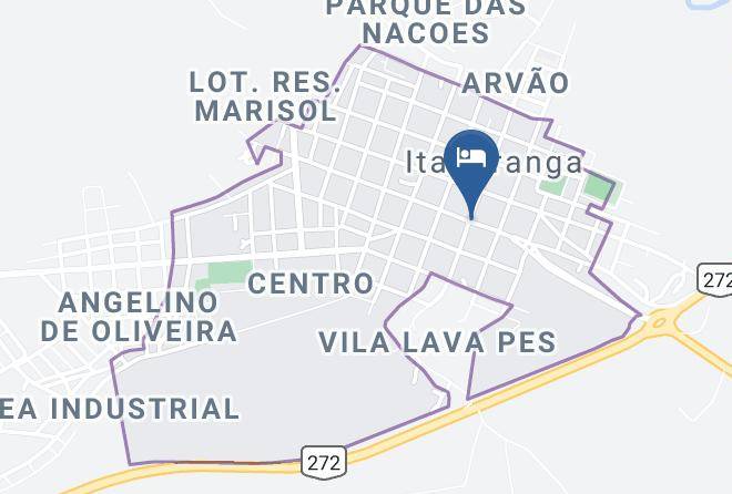 Itaporanga - Hotel Ipiranga Maps
