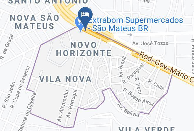 Sao Mateus - Hotel Ipiranga Maps